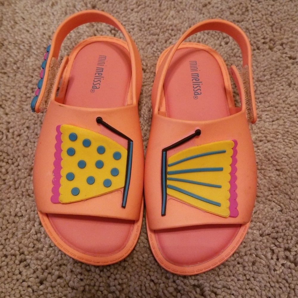 Toddler mini melissa sandald